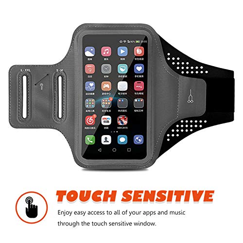 Movoyee Armband For Cell Phone Running Armband Iphone Armband 13 12 11 Pro Max Xs Xr X 10 8 7 6 Plus Se Mini/Galaxy,Phone Armband Holder For Workout/Sport/Exercise/Fitness/Jogging/Gym Touch Id Sleeve #TOP5