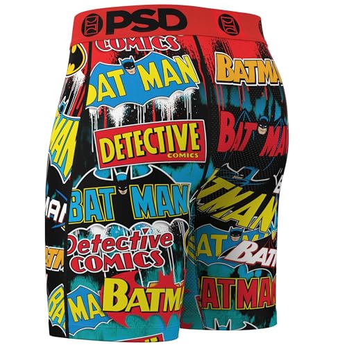PSD Men's Batman Eras Boxer Briefs, Multi, XL3