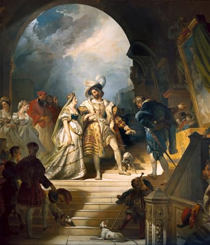 Lienzo de Francesco I ideal para transformar las paredes de tu oficina con arte elegante