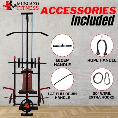 Image of 20-in-1 Home Gym Workout Bench Combo Kit, Adjustable Gym Bench with 30KG Steel Weight Plates, Curl Bar, Straight Bar, Dumbbells, Skipping Rope, Hand Gripper, Gym Gloves - Complete Strength Training Set for Men & Women