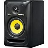 KRK Rokit 5 G3-50W 5" Two-Way Active Studio Monitor (Single, Black) with IP-S Isolation Pad for Studio Monitor and XLR Cable