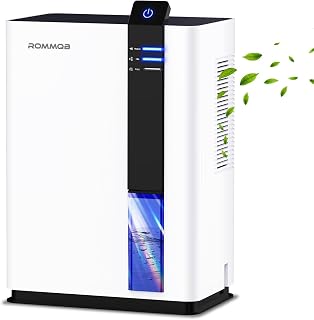 Electric Dehumidifier, ROMMQB 3000ML Small Electric Dehumidifier