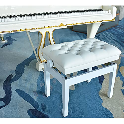 TEmkin Banc de Piano réglable en Hauteur, Tabouret de Piano en Bois Massif, Coussin de Plaisir, équipé de Patins antidérapants sur Les Pieds - Les Beatles, Paul McCartney, John Lennon, RIngo Starr, George Harrison TEmkin Banc de Piano réglable en Hauteur, Tabouret de Piano en Bois Massif, Coussin de Plaisir, équipé de Patins antidérapants sur Les Pieds – Image 3