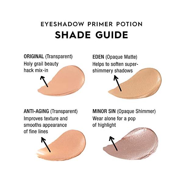 Urban-Decay-Eyeshadow-Primer-Potion-Original-Travel-Size-Award-Winning-Nude-Eye-Primer-for-Crease-Free-Eyeshadow-Makeup-Looks-Lasts-All-Day-016-fl-oz Urban Decay Eyeshadow Primer Potion, Original - Travel-Size - Award-Winning Nude Eye Primer for Crease-Free Eyeshadow…