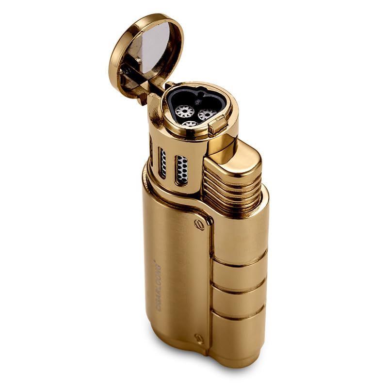 Encendedor de mecha con tapa para hombre resistente al viento miniatura 3