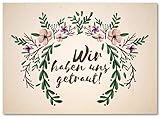 Auf der Rückseite der Ballonkarten findet ihr Platz für einen lieben Wunsch an das Brautpaar (Vom Hochzeitsgast oder von dem Ballonfinder)