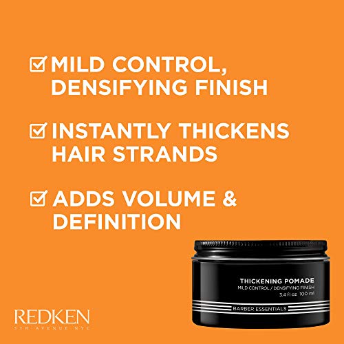 51ZRTufPK7L Redken - Redken Brews Styling Thickening Pomade Pommade coiffante et densifiante