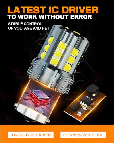 Lámparas LED 1156 BA15S Compatibles para Tractor Mower miniatura 4
