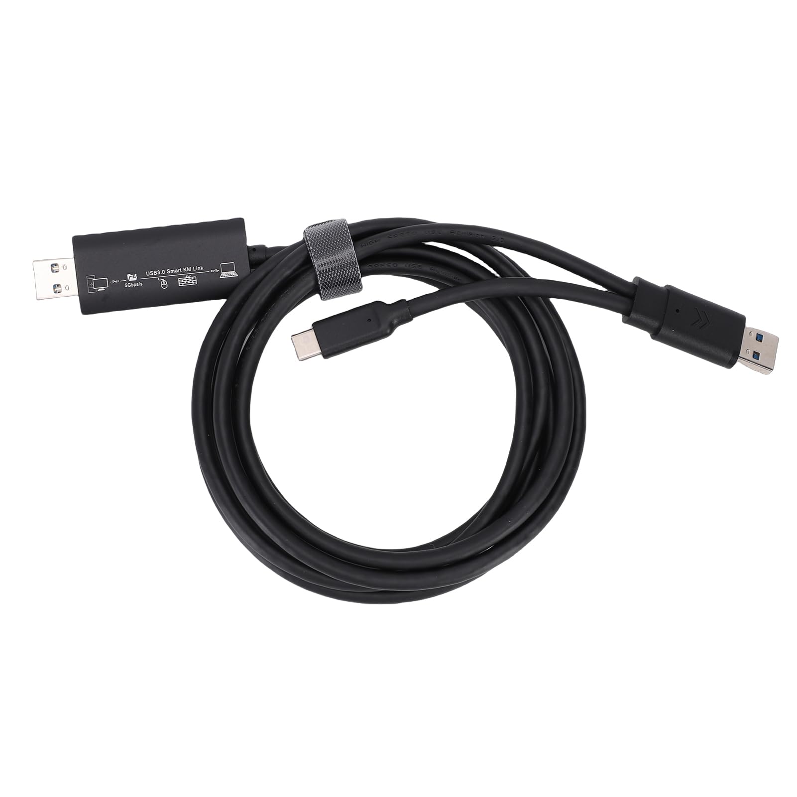 Cavo Trasferimento Dati USB 3.0 5 Gbps, Cavo USB A A C per Trasferimento File PC Laptop, di Sincronizzazione Dati Ad Alta velocità da 3.0 A .0 e Tipo C, Compatibile con e MacOS, 6,6 Piedi