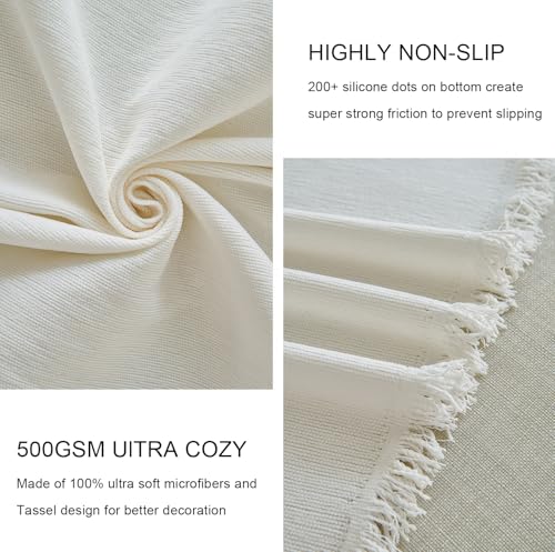 Image of Waterproof Sectional Couch Covers,L Shaped Couch Covers for Pets Washable Sofa Covers for Dogs Sofa SlipCover for Sectional Couches Protector Covers for Living Room (71 inch x 102 inch + 71 inch x 110 inch, Beige)