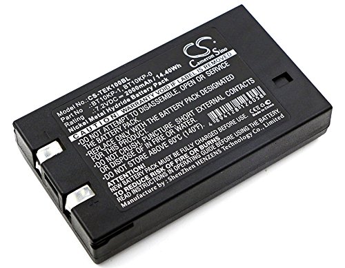 Ejjinenbby Replacement Battery Compatible for Telemotive AK02 SLTX Transmitter GXZE13653-P Old Pendant Style Transmitter 10K12SS02P7 (2000mAh/7.2V), BT10KP-0 BT10KP-1 Battery