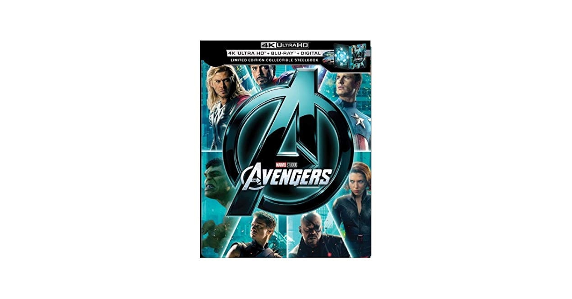 Amazon.com: Avengers 4k UHD BLURAY Digital Steelbook