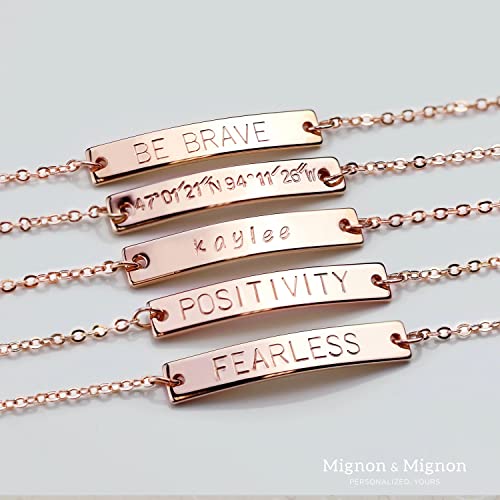 A Personalized Bridesmaid Jewelry Wedding Party Gifts Women Rose Gold Bracelet Flower Girl Gift For Her - 3Br #TOP1