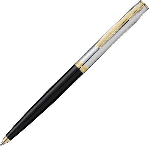 SHEAFFER SAG9475BP Sagaris Ballpoint Pen, Oil-based, Black Lacquer Chrome GTT
