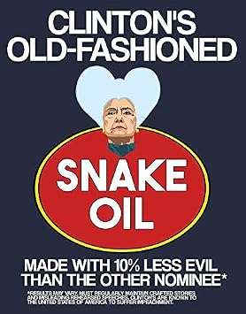 Clintons Old-Fashioned Snake Oil Vinyl Decal Wall Laptop Bumper Sticker 5"