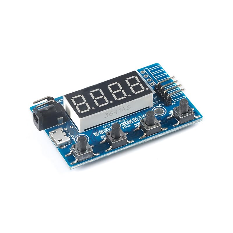 HX711 Load Cell Sensor with Display - 24-Bit Electronic Weighing Scale for Precision Measurement and Dynamic Torque Analysis