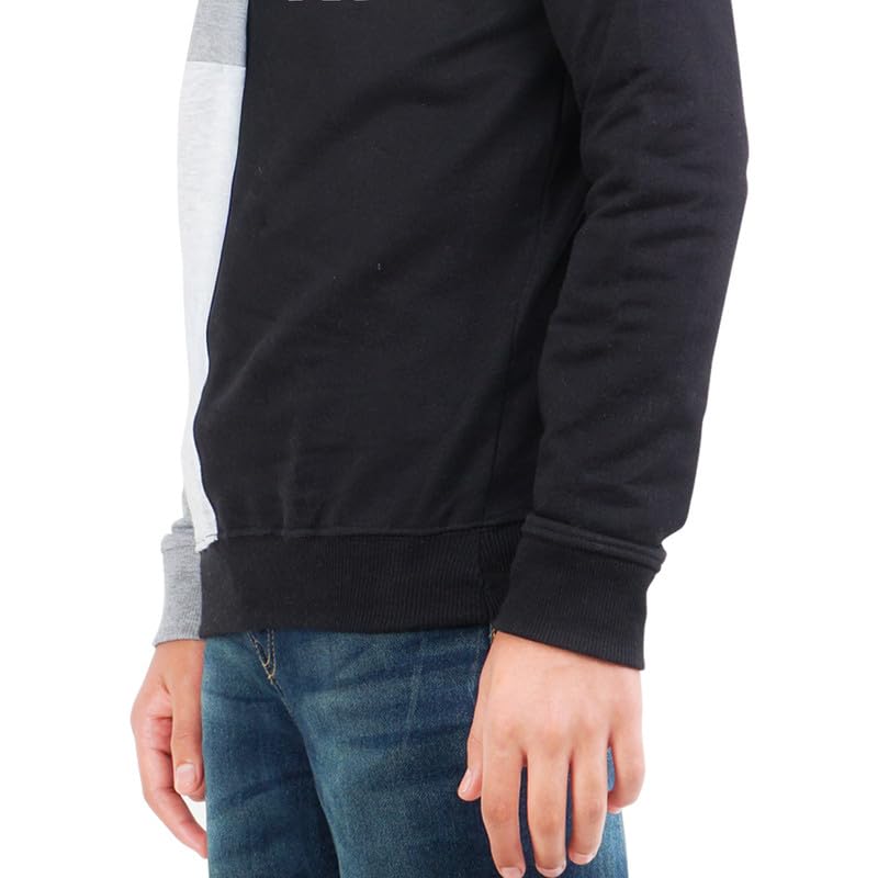 Image of Real Basics Boys Cotton Hooded Sweatshirt(Pack of 1)