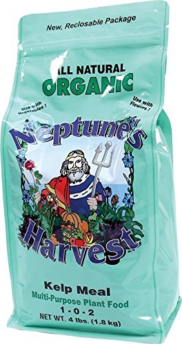 Ubersweet Neptune's Harvest Kelp Meal Multi-Purpose Plant Food 1-0-2 4lb