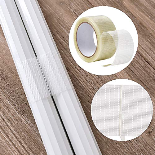 Semi Transparent Duct Tape, Heavy Duty Waterproof Tape, Ultra High Performance Weather Resistant Tape For Discreet Repairs And Mounting Residential Commercial And Industrial Uses (2 Inch By 22 Yards) #TOP4