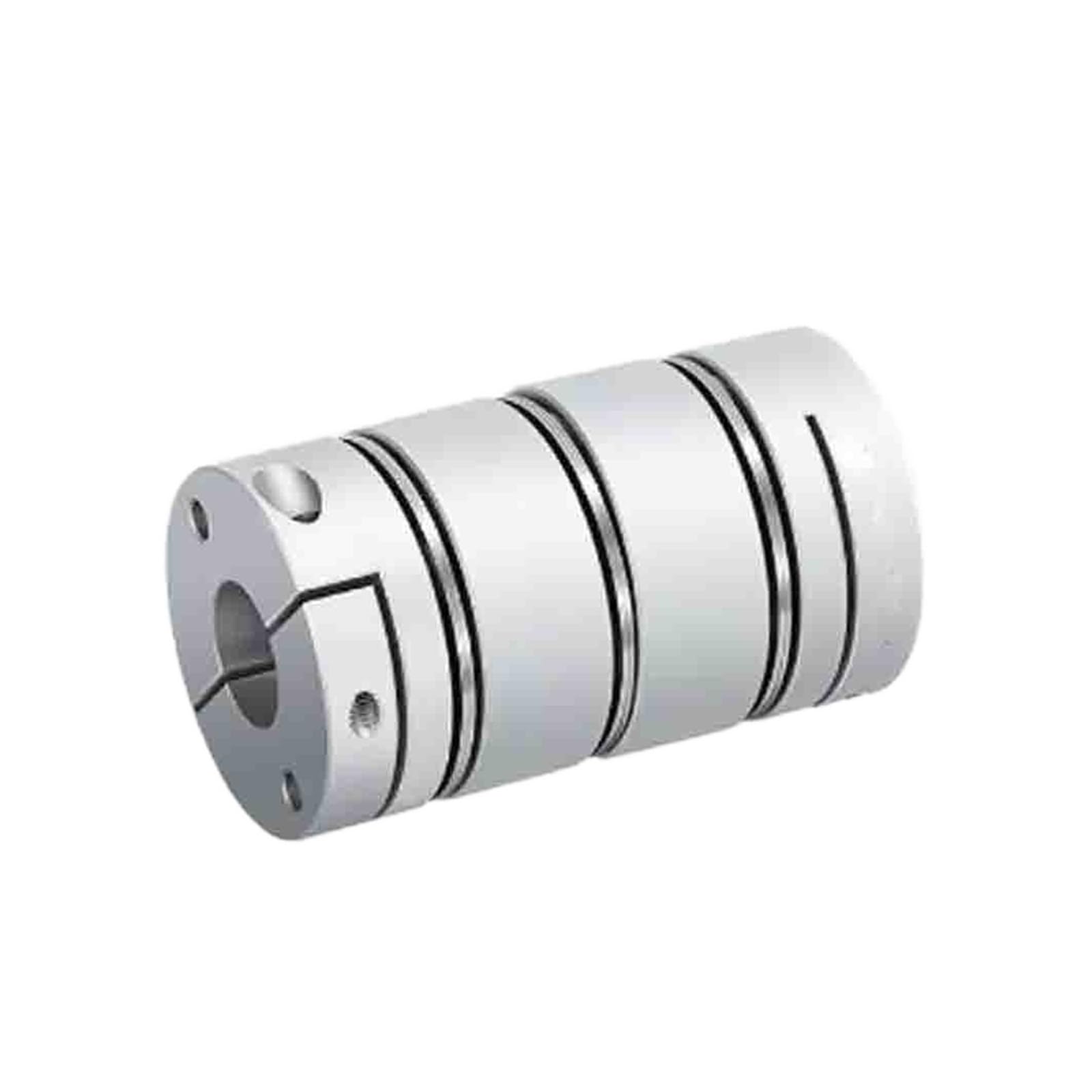 Accouplement de serrage rigide en aluminium 1 pièces D34L58 coupleur d'arbre à diaphragme moteur d'accouplement(12X15)