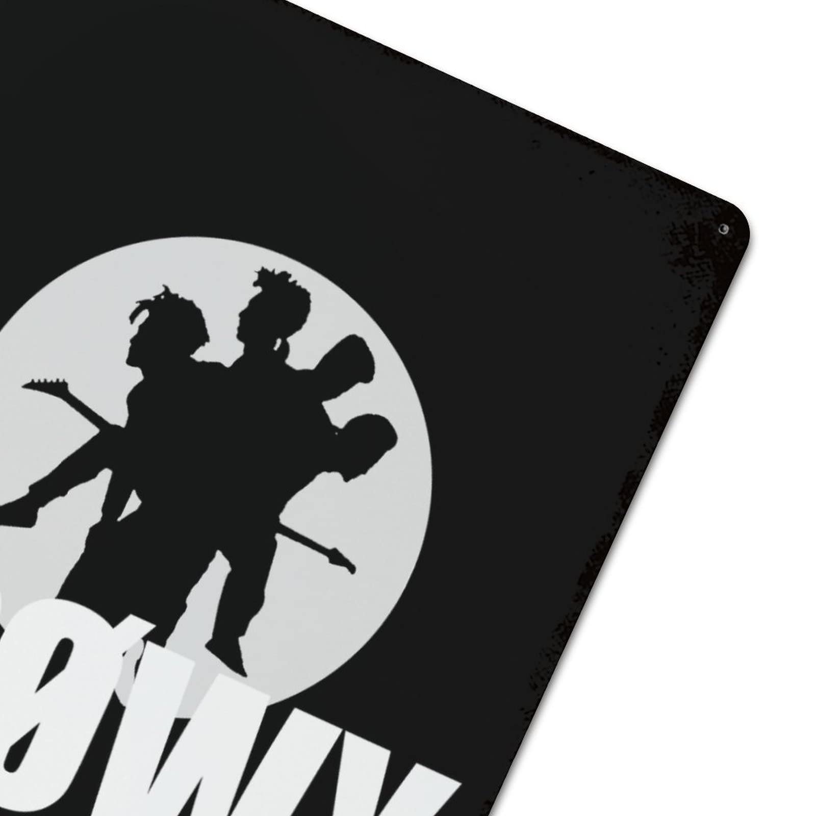 Amazon.co.jp: ボウイ Boowy Boøwy ブリキの看板 ヴィンテージ風 金属