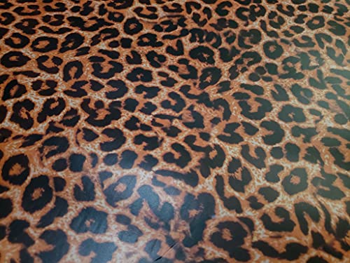 Cheetah Print Vinyl Wrap, Vehicle Wrap for Car (Matte, 5'x5')