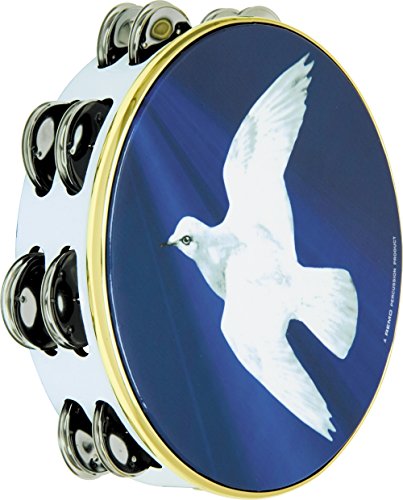 Remo TA-9108-18 tambourin religieux pour animer vos veillées et chants de chorale