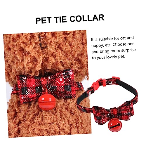Collar de Navidad cómodo y ajustable que no daña el cuello del perro 7
