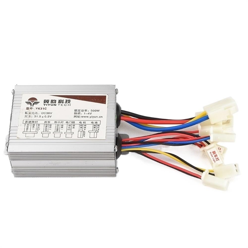 Centralina Monopattino Elettrico Motore della bici elettrica Regolatore spazzolato 24V/36V/48V 250W/350W/500W/800W DC Regolatore elettrico E-scooter Parte Ebike Accessori Brushless Motor Controller