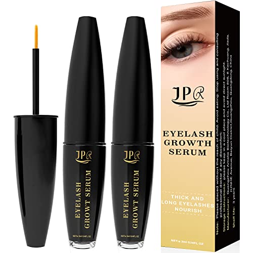 2PCS-Eyelash and Brow Growth Serum, Irritation Free Formula, Guaranteed Results in 3-4 Weeks for Longer, Thicker, and Fuller Eyelashes