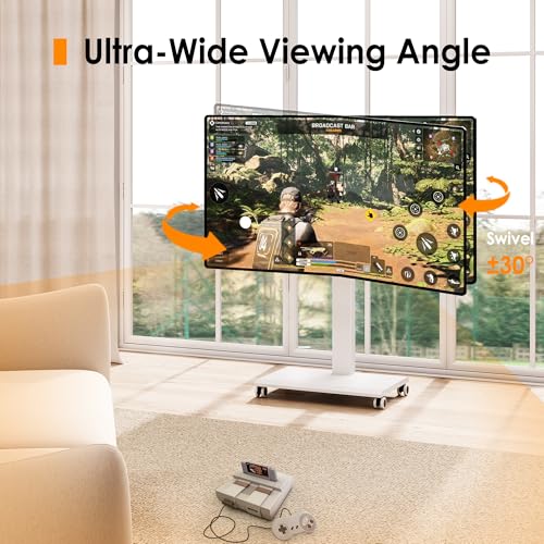 Soporte móvil para TV de 32 a 75 pulgadas FITUEYES miniatura 5