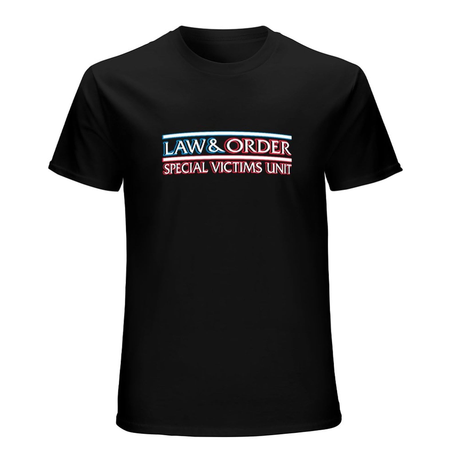 Law & Order SVU Special Victims Unit Men's T-Shirt Black Unisex Mens Tees