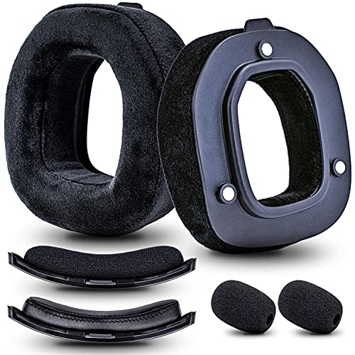 CCRE Velour Earpads Replacement for Astro A50 GEN4 Headset - Mod Kit - Ear Cushion/Ear Cups (Black)