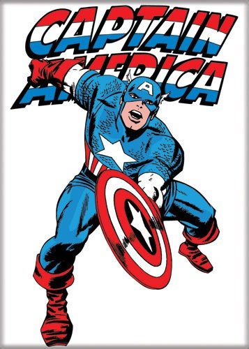 Marvel Comics Captain America Magnet 29900MV