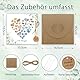 BOYATONG Hochzeitskarte Geldgeschenk mit Umschlägen, Originelle Geldgeschenk Hochzeit Verpackung, Hochzeitsgeschenke für Brautpaar, Glückwunschkarte Hochzeit Geldgeschenk