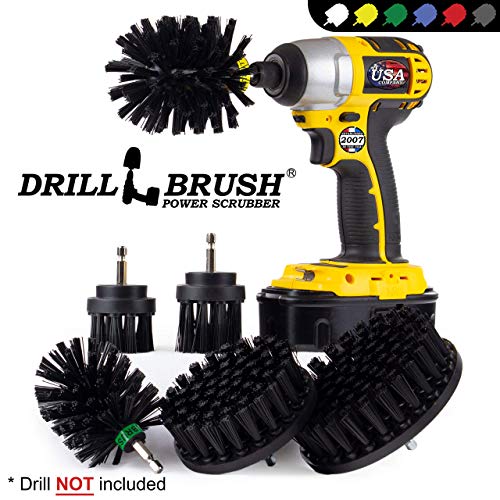 The Ultimate No-Wire Grill Brush Kit - Bbq Accessories - Drill Brush - Rust Remover - Cast Iron Skillet - Grill Cleaner - Bbq Brush - Grill Accessories - Grill Scraper - Electric Smoker - Gas Grill #TOP3