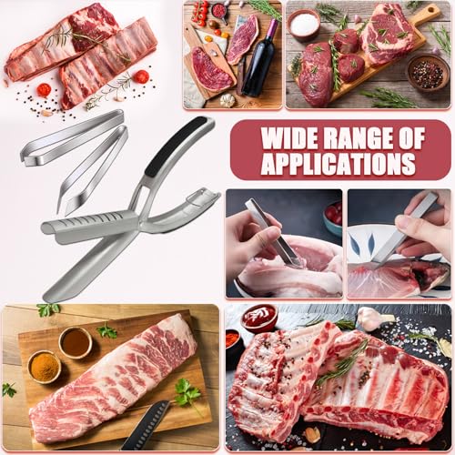 Herramienta para quitar membrana de costillas acero inoxidable miniatura 6