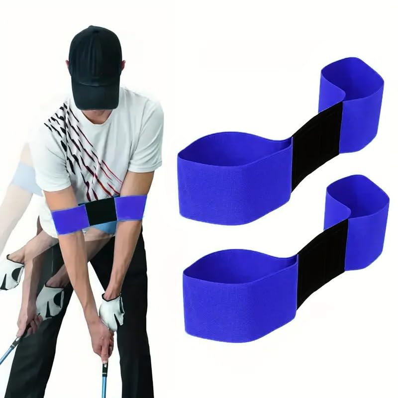 YINTRAX 2 Pack Golf Swing Arm Band Golf Swing Training Aid Elastic Swing...