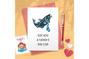 Fishing Father's Day Card - Got You A Father's Day Cod