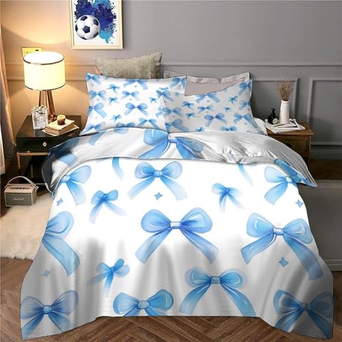 Parure lit babouin bleu microfibre résistante effet ultra doux