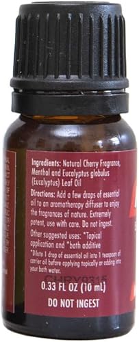 Miniatura 10 de Halls Breathe - Mezcla de aceites esenciales de cereza, aceite esencial de mentol para un aroma dulce y acogedor, aceite de mentol con fragancia de