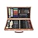 Produktbild FLOWood 58 Stück Bleistift Zeichnen Set, Skizzierstifte Set und Zeichnen Professionelle Art Set mit Hochwertiger Malkoffer, Zeichnen für Anfänger, Künstler, Kinder (Art Set Box)