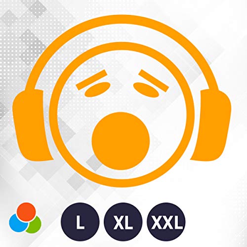 Decus Shop Protección auditiva Smiley L 1030 // Pegatina OEM JDM Style Vinyl Transfer Cover