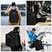 Verage Roll Top Laptop Backpack Waterproof PU Lather Travel Backpack Expandable Work Carry On Backpack for Men Women (Classic Black, One Size)