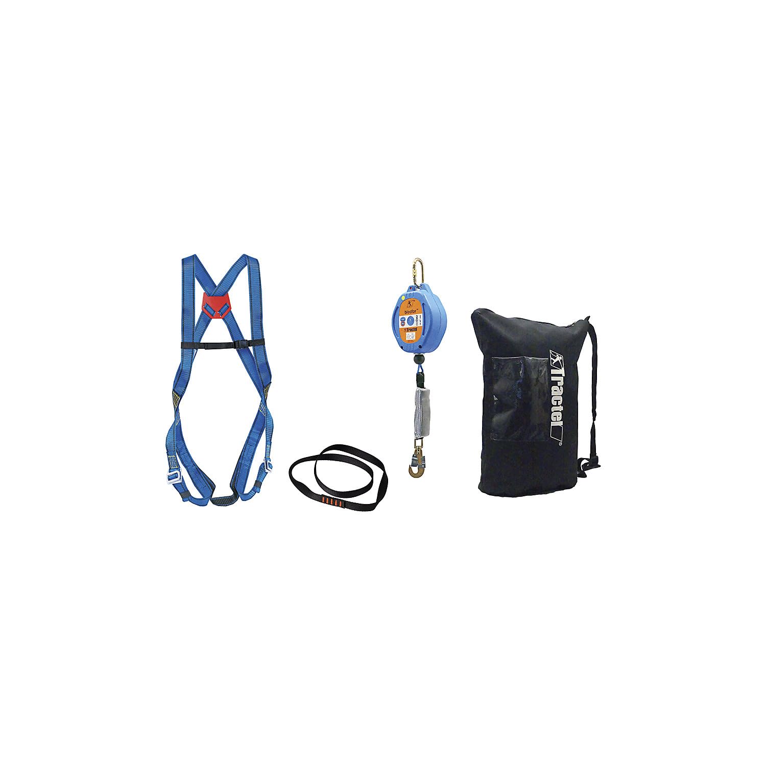 kaiserkraft | PSA-Fallschutz-Set Standard 7/19 | Tragfähigkeit 150 kg, S