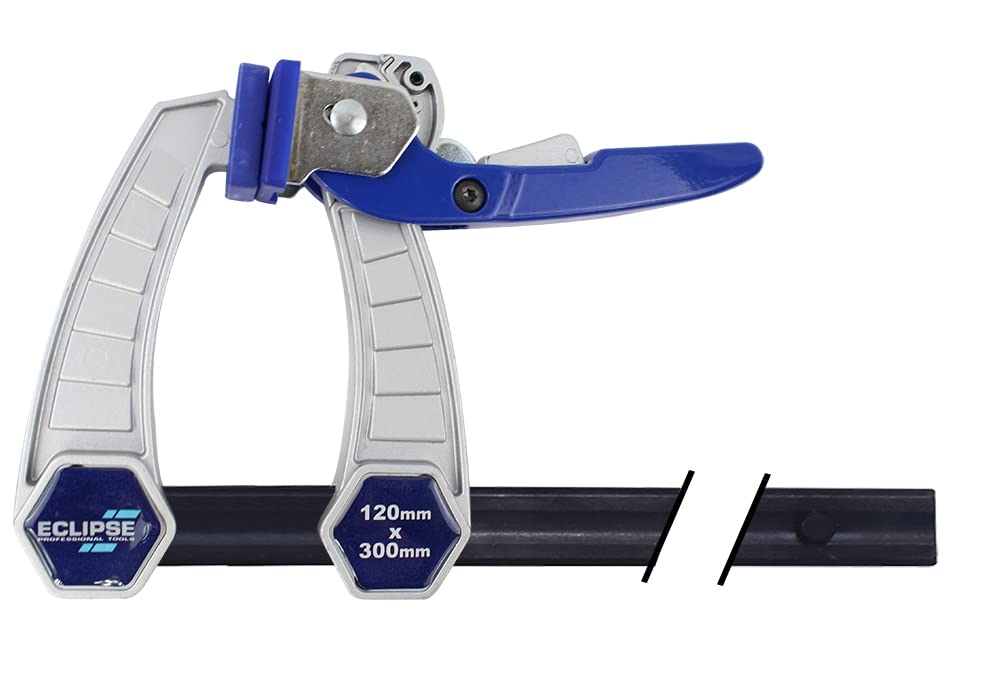 Eclipse Professional Tools ELC120-12 30cm Quick Release Lever Clamp with 120mm Collar Depth, 12"