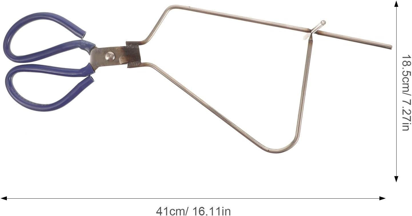 VILLCASE Metal Pottery Glazing Plier Tool Dipping Clamp for Pottery Craft Glazing and Coloring Ceramics Ergonomic Design for Precision Control