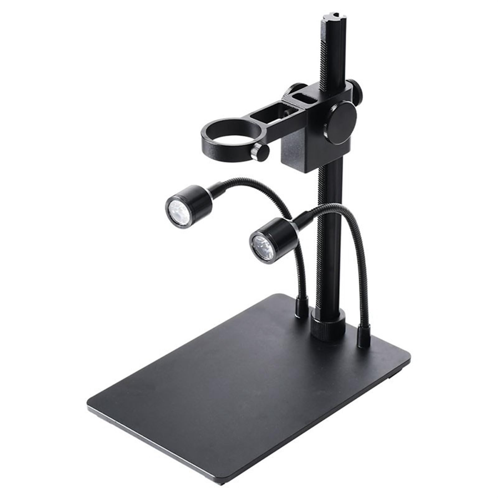 Soporte De Microscopio Aleación Aluminio, Plataforma Trabajo Mantenimiento Elevación Cámara Industrial Digital NíTido Y Preciso