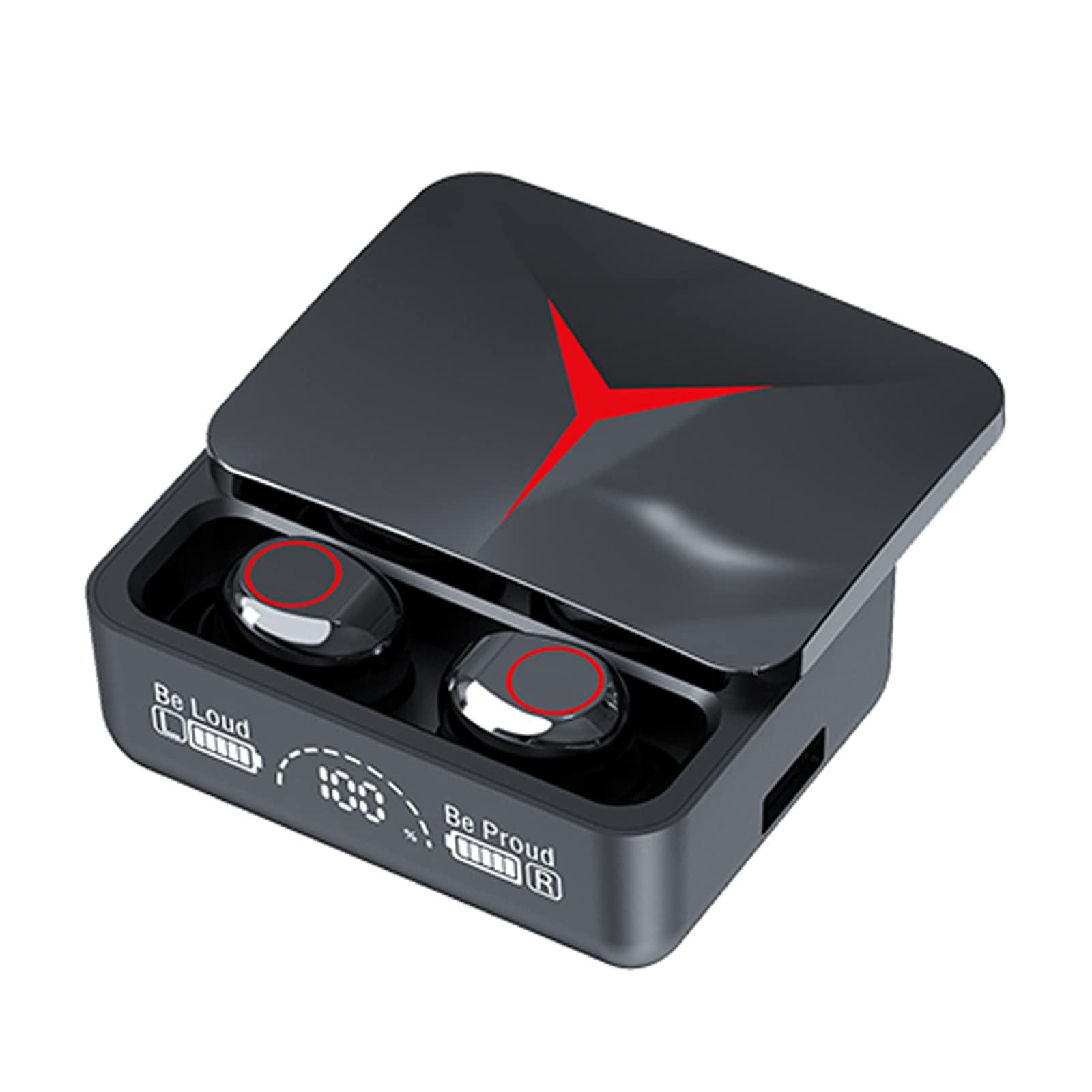 Amazon.co.jp: HEIYE 真のヘッドホン、M90 トゥルー ヘッドフォン BT