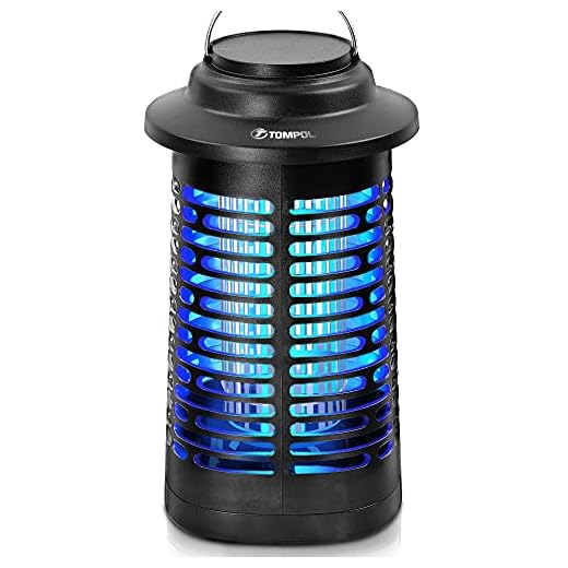 TOMPOL Bug Zapper for Indoor and Outdoor, 4200V Electric Mosquito Zapper, High Powered Pest Control Waterproof, Insect Killer for Home, Kitchen, Backyard, Camping